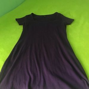 Deep purple Moda knit dress